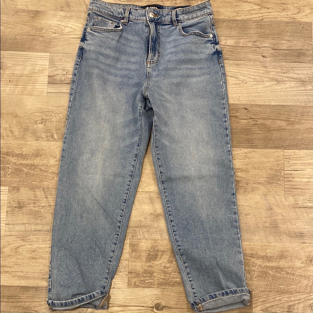 Joe Fresh High Rise Straight Jeans